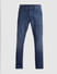Blue Mid Rise Clark Regular Fit Jeans_415530+7
