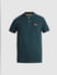 Green Cotton Polo T-Shirt_415531+7