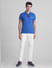 Dark Blue Zip Detail Polo T-Shirt_415535+6