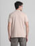 Light Brown Printed Cotton Polo T-shirt_415537+4