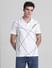 White Printed Cotton Polo T-shirt_415540+2