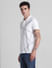 White Printed Cotton Polo T-shirt_415540+3