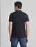Black Contrast Tipping Polo T-Shirt_415543+4
