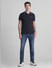 Black Contrast Tipping Polo T-Shirt