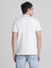 White Contrast Tipping Polo T-Shirt_415544+5