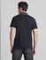 Black Zip Detail Polo T-Shirt_415551+4