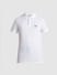 White Check Placket Polo T-shirt_415555+7