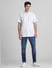 White Cotton Short Sleeves Shirt_415561+6