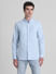 Blue Cotton Full Sleeves Shirt_415562+2