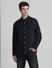 Black Cotton Full Sleeves Shirt_415563+2