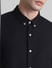 Black Cotton Full Sleeves Shirt_415563+5