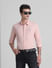 Pink Cotton Full Sleeves Shirt_415564+1