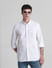 White Cotton Full Sleeves Shirt_415566+1