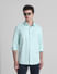 Green Formal Full Sleeves Shirt_415570+1