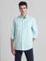 Green Formal Full Sleeves Shirt_415570+2