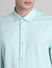 Green Formal Full Sleeves Shirt_415570+5