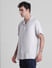 Blue Short Sleeves Shirt_415571+3
