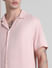 Pink Short Sleeves Shirt_415573+5
