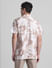 Beige Camo Print Short Sleeves Shirt_415577+4