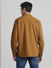 Brown Cotton Full Sleeves Shirt_415579+4