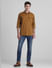 Brown Cotton Full Sleeves Shirt_415579+6