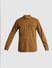 Brown Cotton Full Sleeves Shirt_415579+7