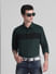 Dark Green Cotton Full Sleeves Shirt_415583+1