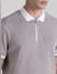 Brown Zip Detail Polo T-shirt_415599+5