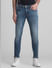 Dark Blue Mid Rise Brak Slim Fit Jeans_415615+1