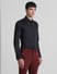 Black Striped Full Sleeves Shirt_415617+3