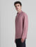 Pink Linen Full Sleeves Shirt_415622+3