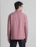 Pink Linen Full Sleeves Shirt_415622+4