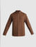 Brown Slim Fit Full Sleeves Shirt_415624+7
