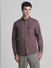 Light Brown Slim Fit Full Sleeves Shirt_415625+2