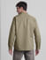 Brown Linen Full Sleeves Shirt_415626+4
