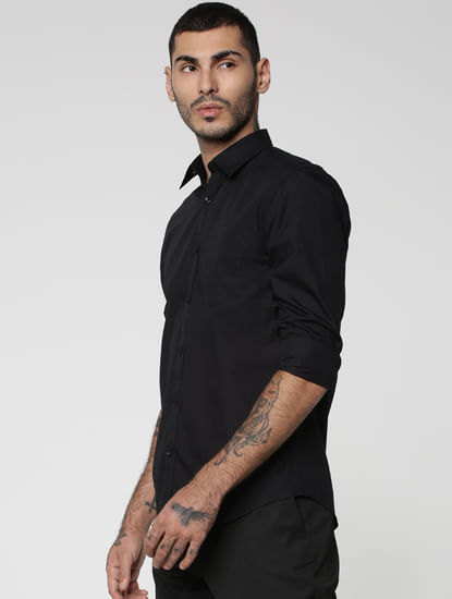 Black Full Sleeves Shirt