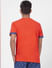 Red T-shirt & Printed Pyjama Set_389909+4