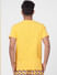 Yellow T-shirt & Printed Shorts Set_389910+4