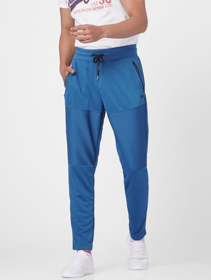 Blue High Rise Sweatpants