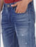 Blue Low Rise Ben Skinny Jeans _389918+4