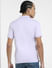 Lilac Cotton Polo Neck T-shirt_406121+4