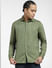 Green Cotton Full Sleeves Shirt_406120+2