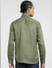 Green Cotton Full Sleeves Shirt_406120+4