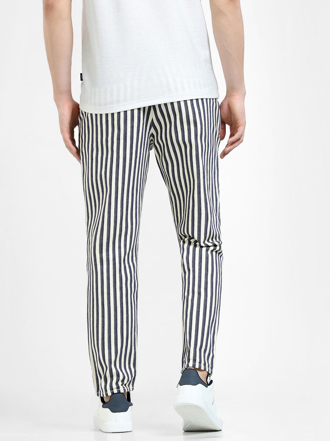 Buy White  Black Trousers  Pants for Men by Jack  Jones Online  Ajiocom
