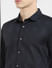 Black Printed Full Sleeves Shirt_404895+5