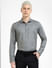Grey Printed Full Sleeves Shirt_404897+2