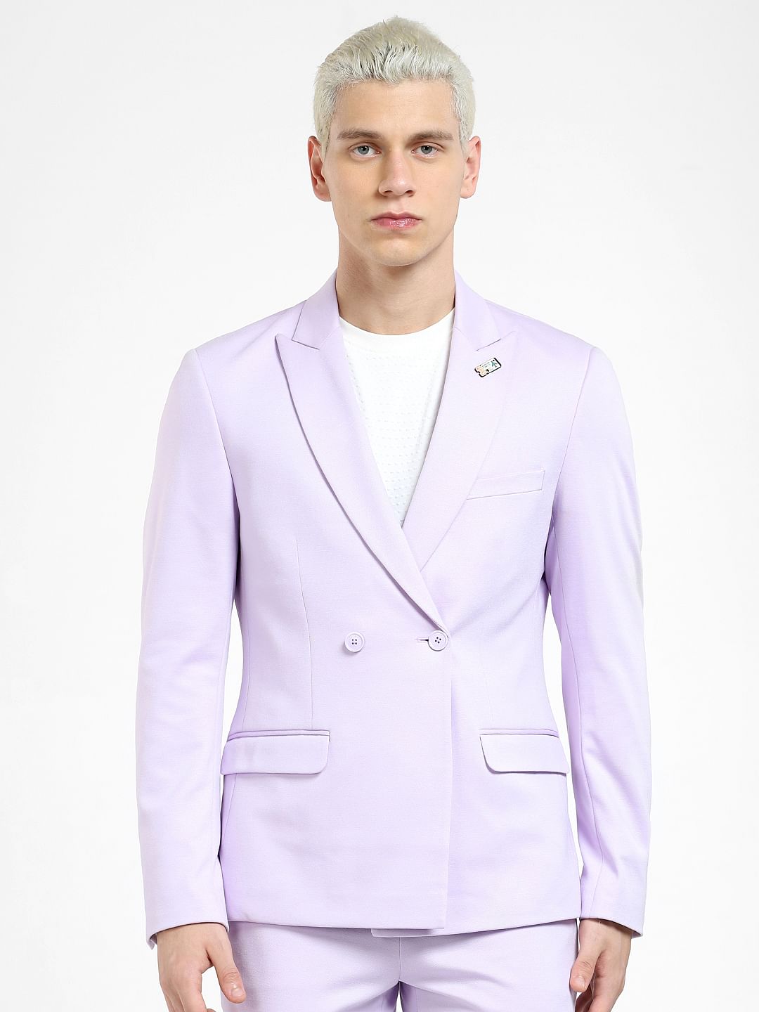 Lilac blazer hotsell