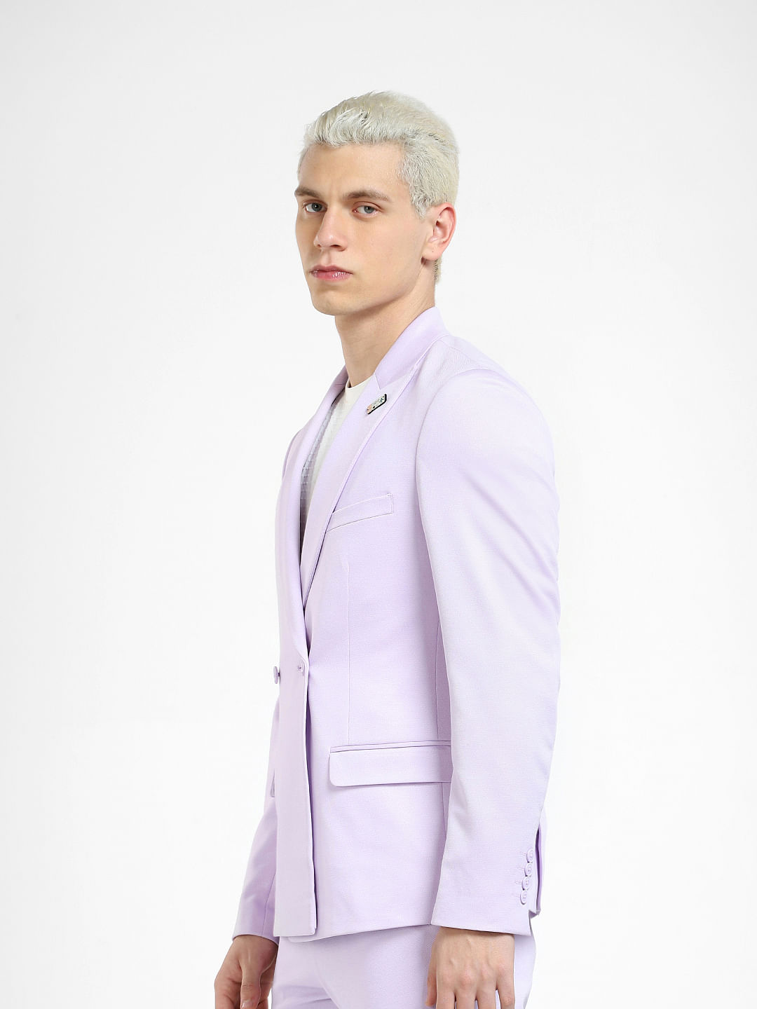 Lilac Floral Organza Suit Set – Label Krisha