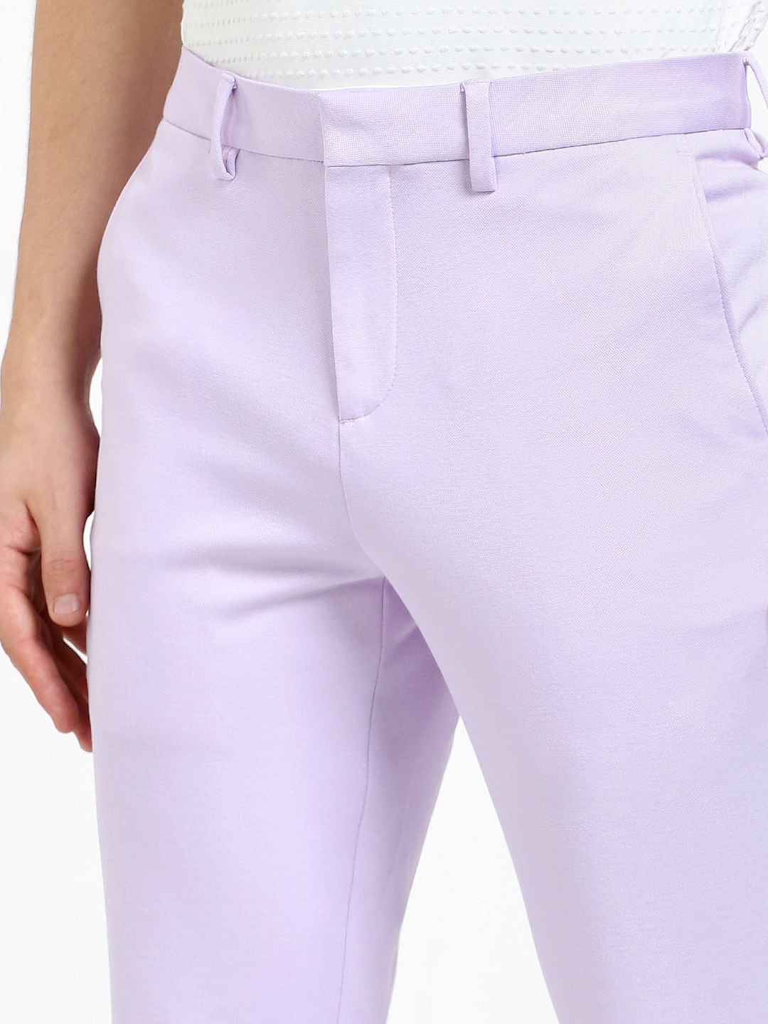 White Colour Plain Cotton Trouser Stylish And Designer With Front Pocket  Decoration Material Paint at Best Price in Delhi  A S Clothing