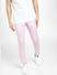 Pink Mid Rise Slim Fit Trousers_404906+2